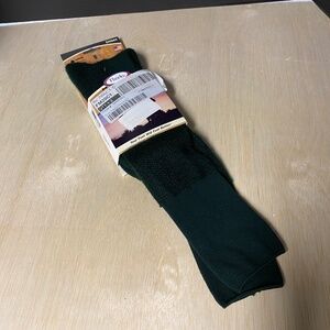 NEW! Thorlos Unisex Large Western Boot Lite Protection Over Calf Socks Evergreen